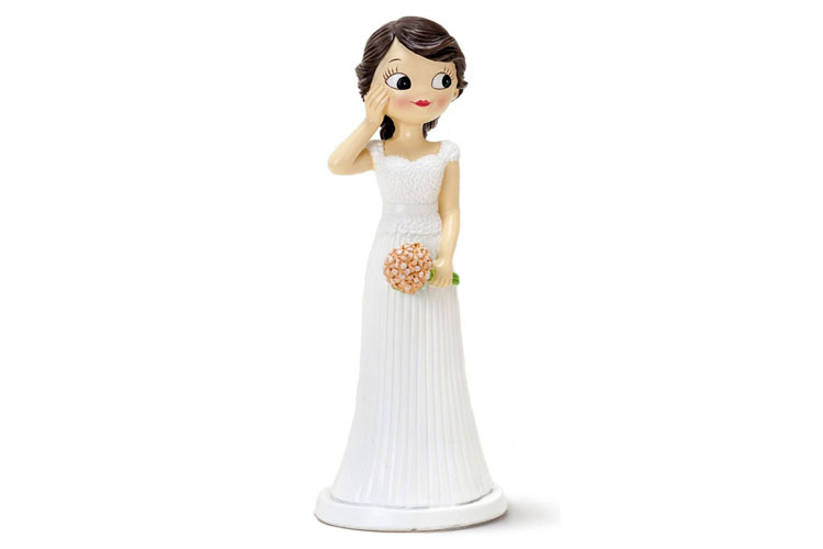 Núvia amb mà a la cara b Núvia amb mà a la cara